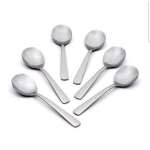 Oneida Aptitude Soup Spoons - Set Of 6
